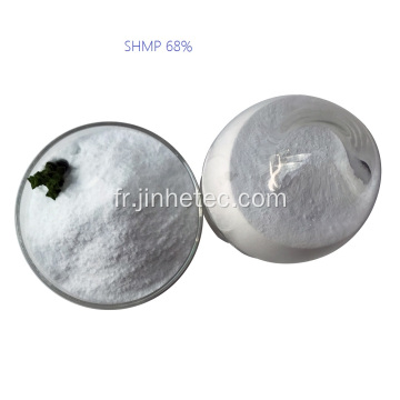 Additif alimentaire 68% de poudre blanche Hexametaphosphate SHMP